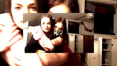 دو سیکسی brunette جذباتی جاںگھیا کمینے quirky کتیا رہنا